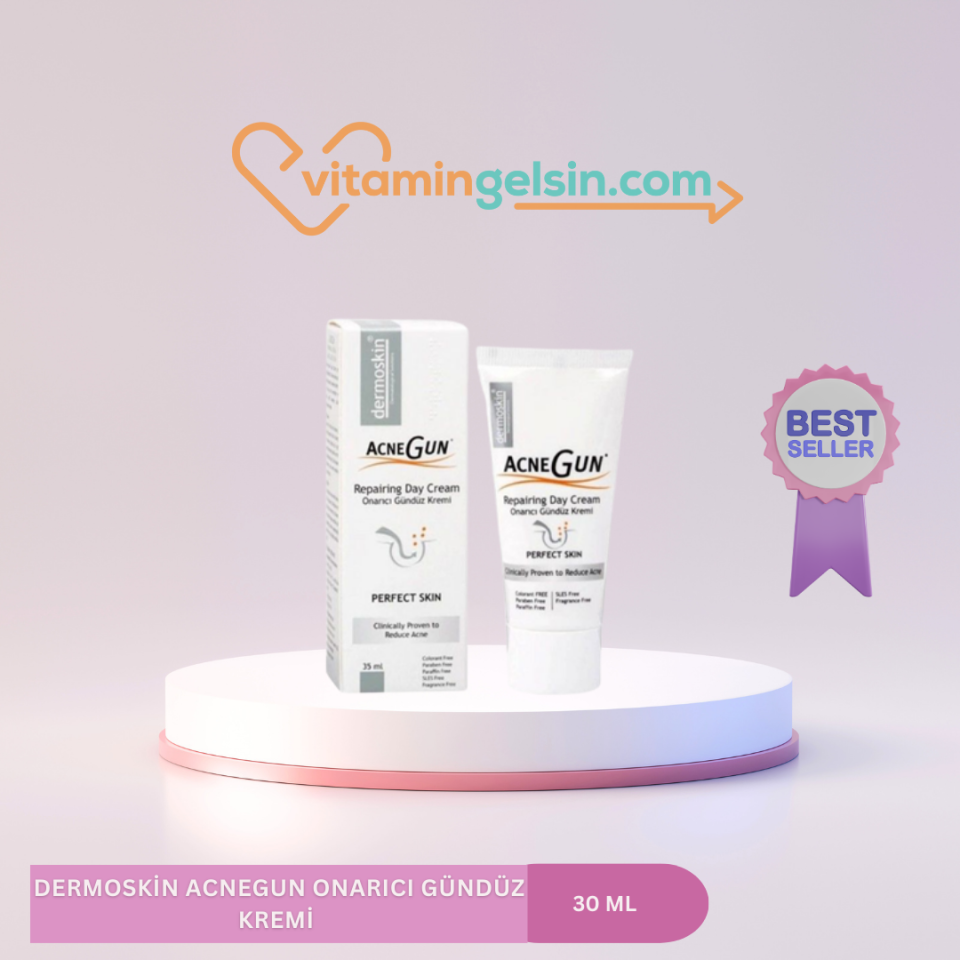 Dermoskin Acnegun Onarıcı Gündüz Kremi 30 ml