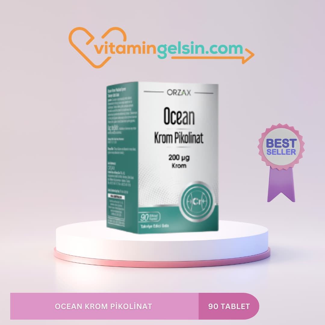 Ocean Krom Pikolinat 90 Kapsül