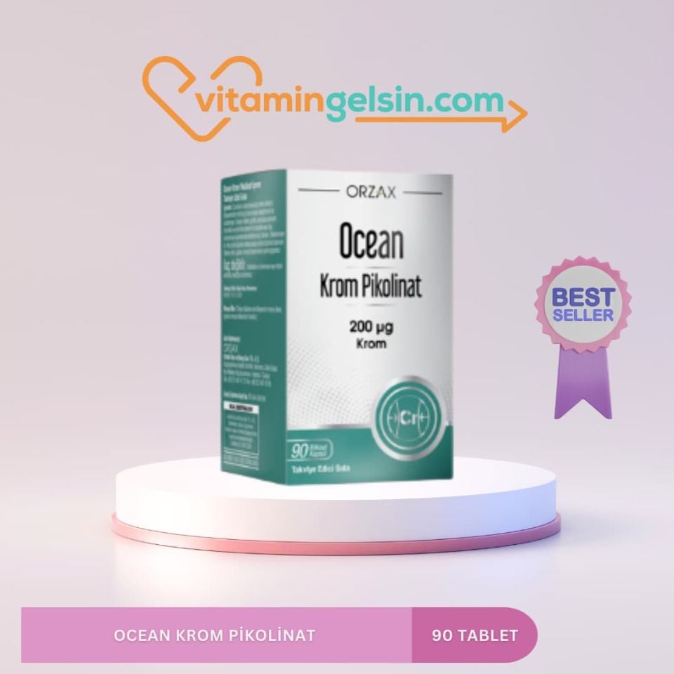 Ocean Krom Pikolinat 90 Kapsül