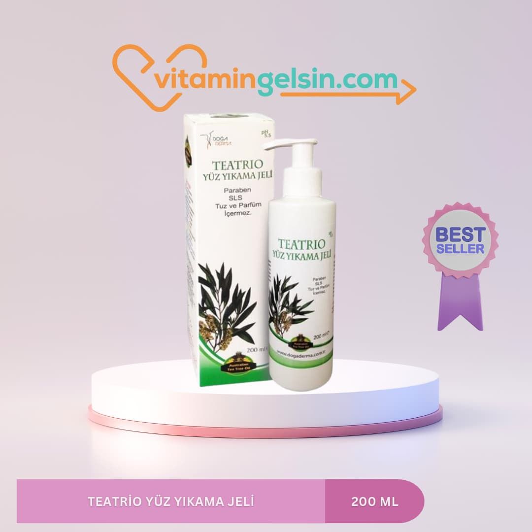 Teatrio Yüz Yıkama Jeli 200 ml