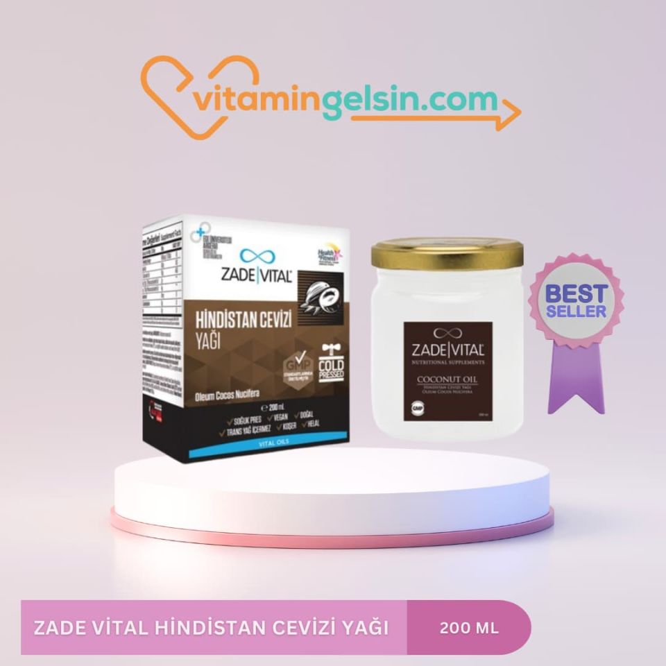 Zade Vital Hindistan Cevizi Yağı - 200 Ml