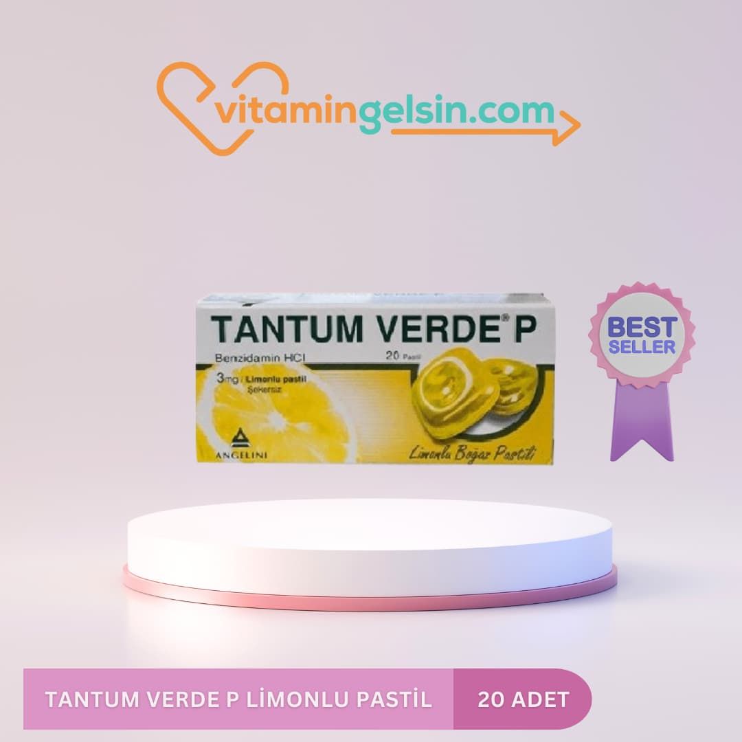 Tantum Verde P Limonlu 20 Pastil