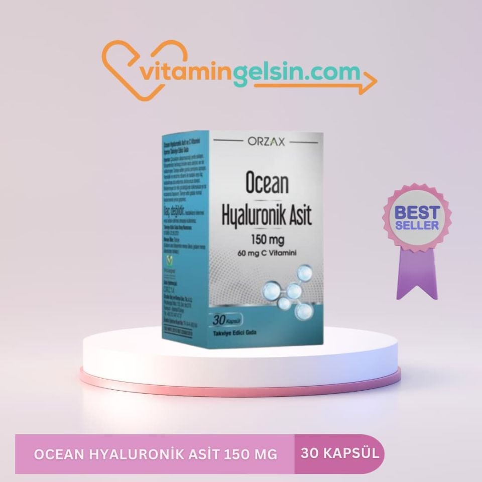 Ocean Hyaluronik Asit 150 Mg 30 Kapsül