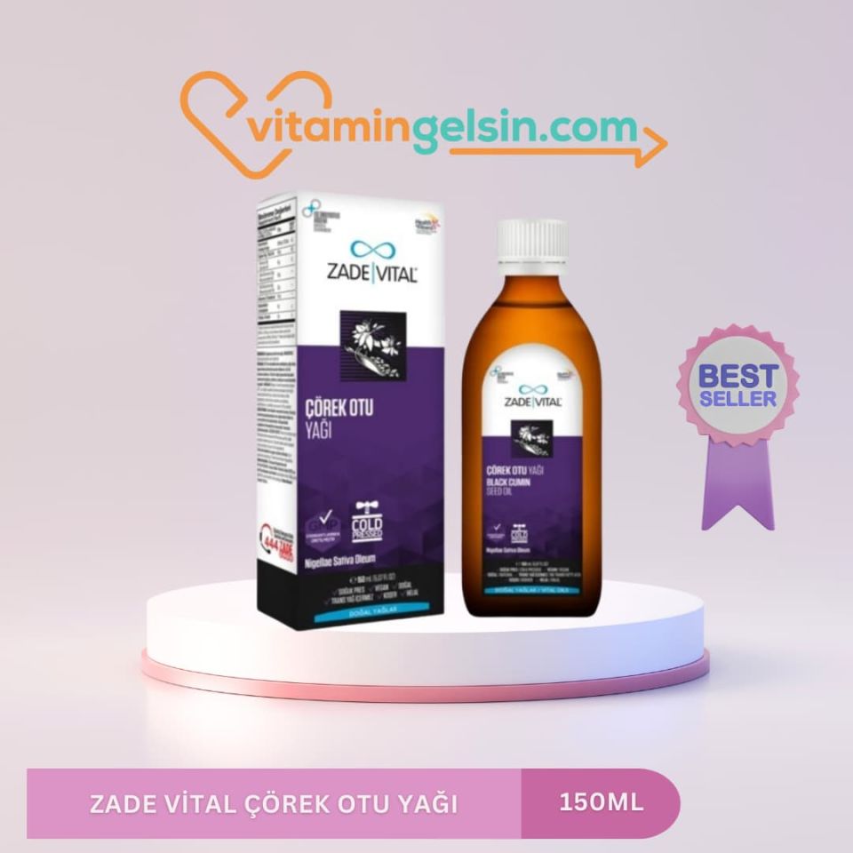 Zade Vital Çörek Otu Yağı 150 ml