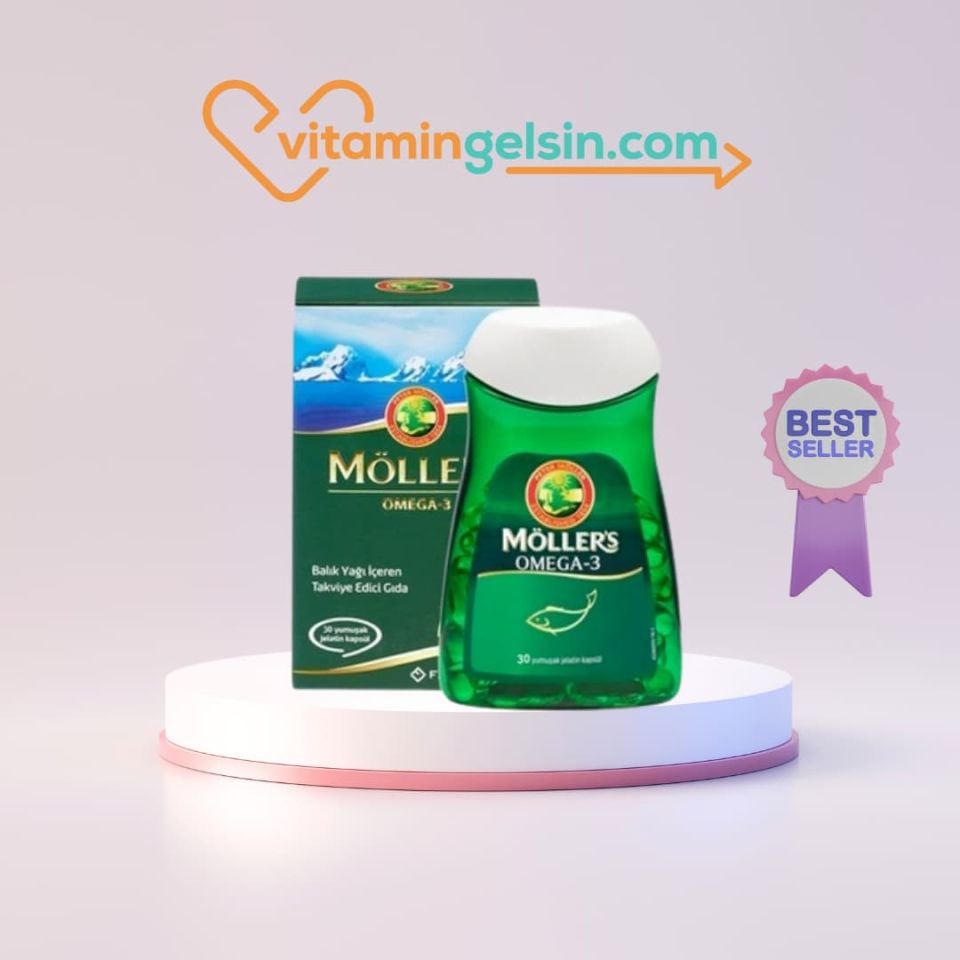 Möller's Omega-3 30 Kapsül
