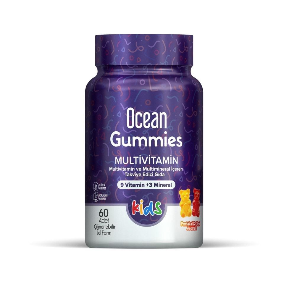 Ocean Smart Gummies Multivitamin 64'lü