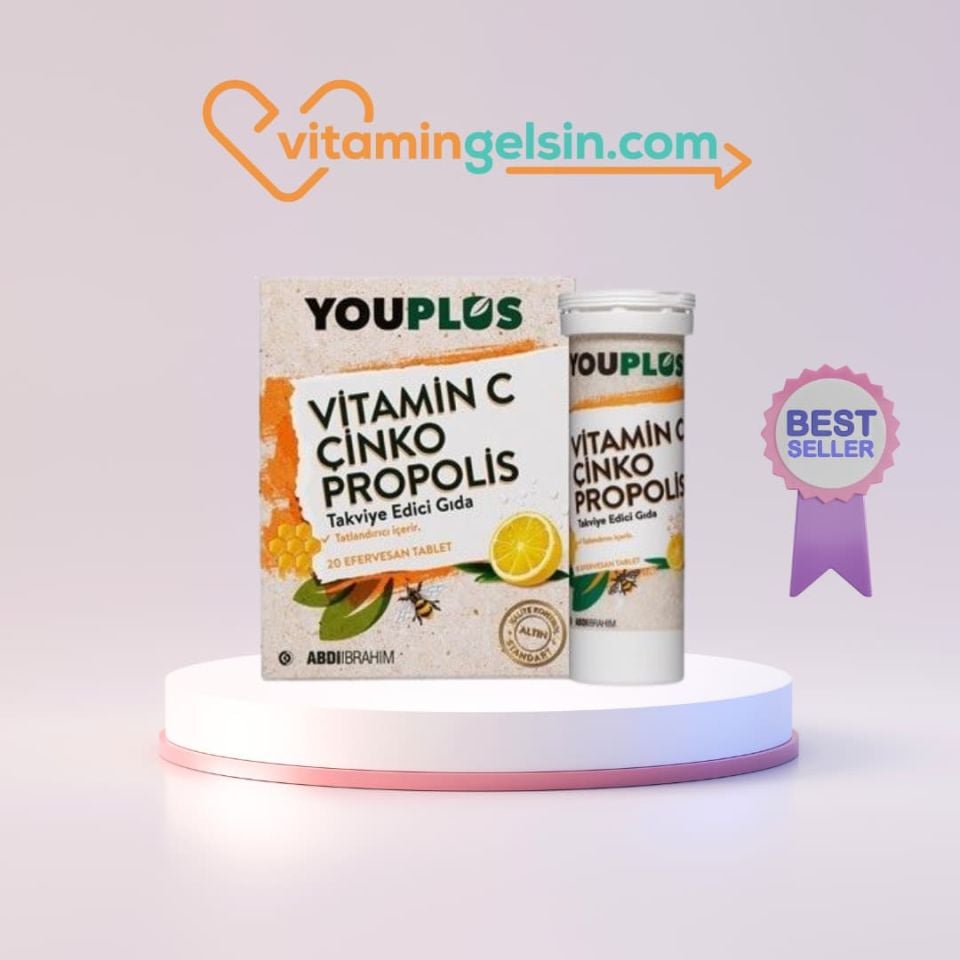 YouPlus Vitamin 20 Efervesan Tablet