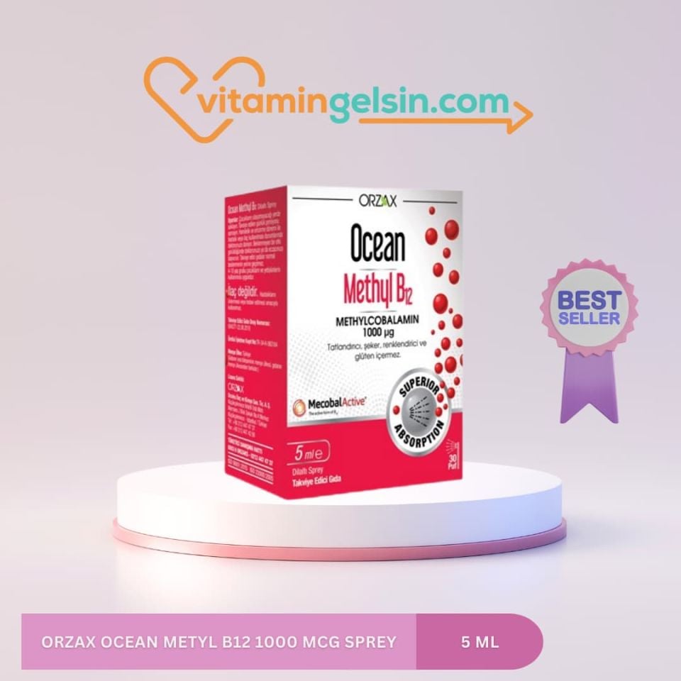 Ocean Metyl B12 1000 mcg Sprey 5 ml