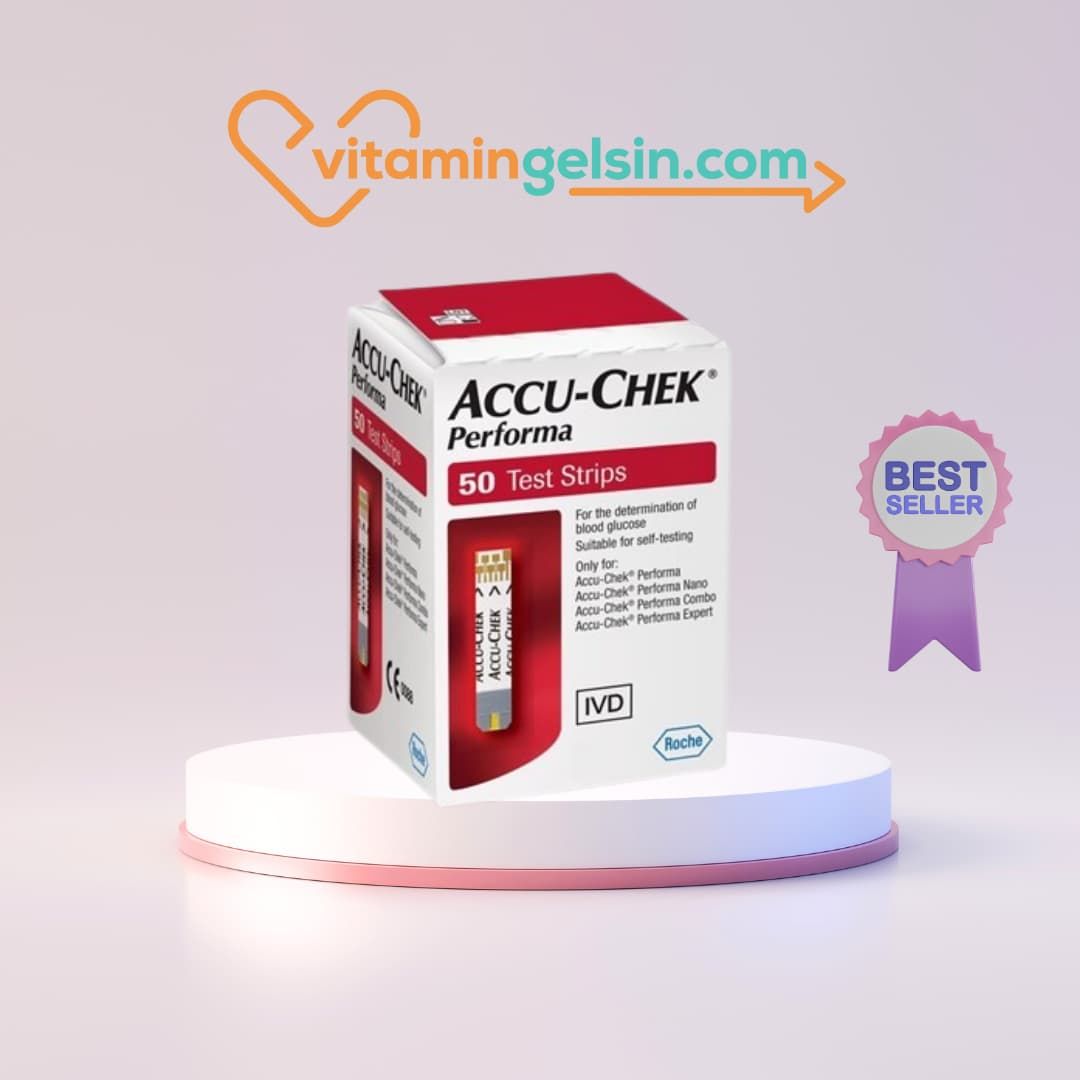 Accu-Chek Performa Şeker Ölçüm Stripi 50'li