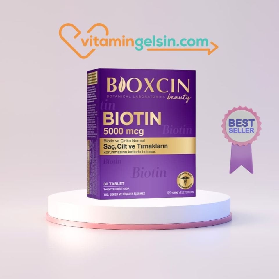 Bioxcin Biotin 5000 mcg 30 Tablet