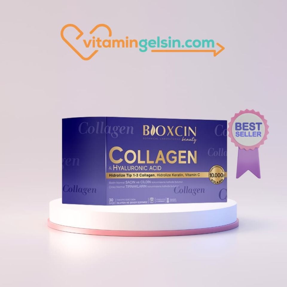 Bioxcin Beauty Collagen Hyaluronic Acid 30 Saşe