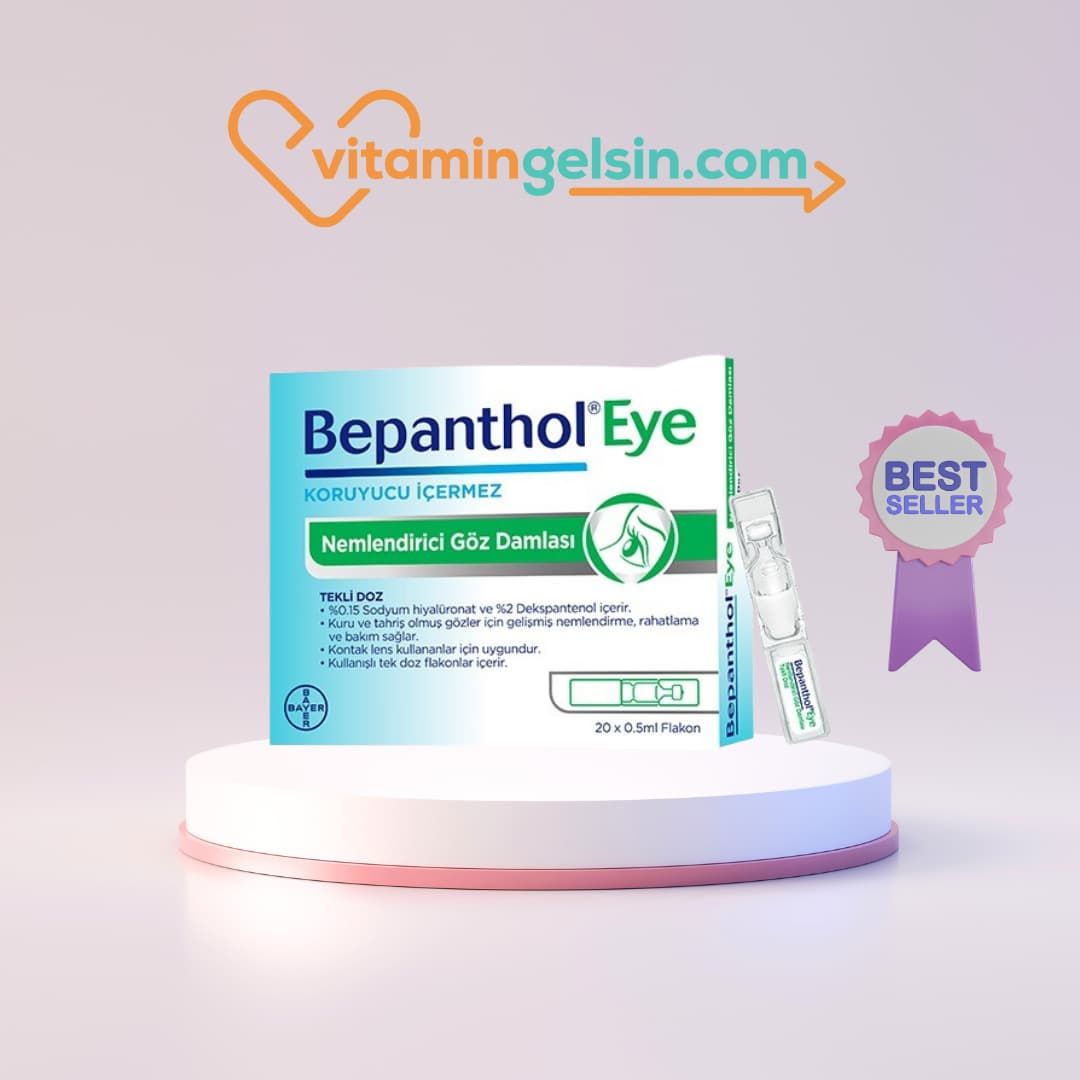 Bepanthol Eye Göz Damlası 0,5 ml 20 Flakon