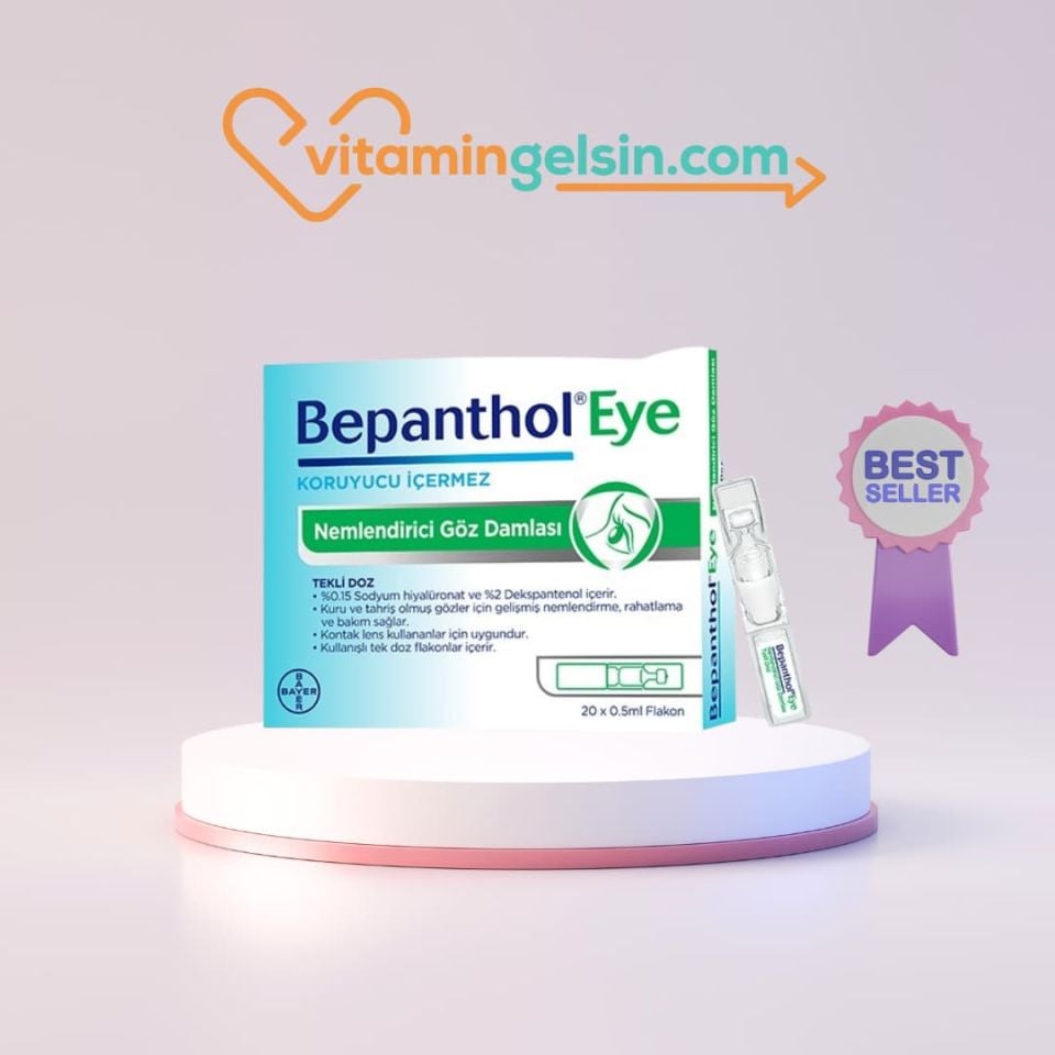Bepanthol Eye Göz Damlası 0,5 ml 20 Flakon